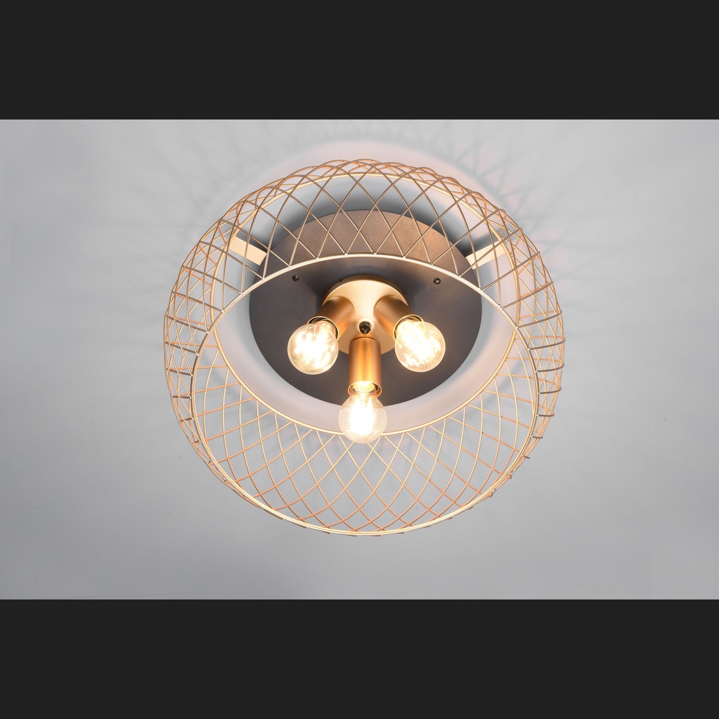 Tamil - Ceiling lamp - Brass Matt - Trio