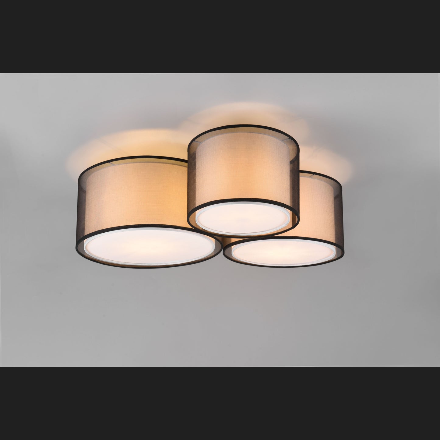 Burton - Ceiling lamp - White - Trio
