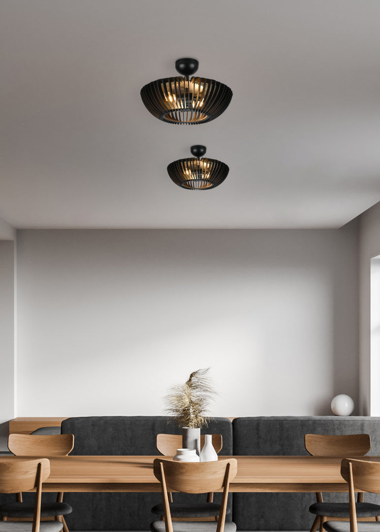 Colino - Ceiling lamp - Black - Trio