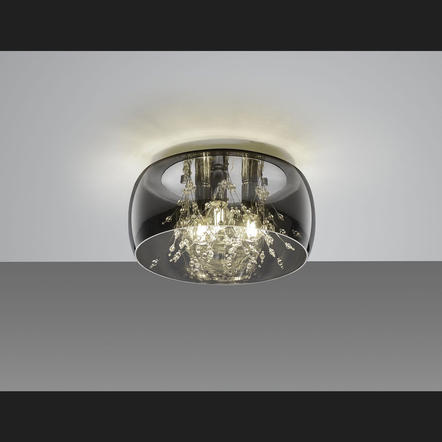 Crystel - Ceiling lamp - White - Trio