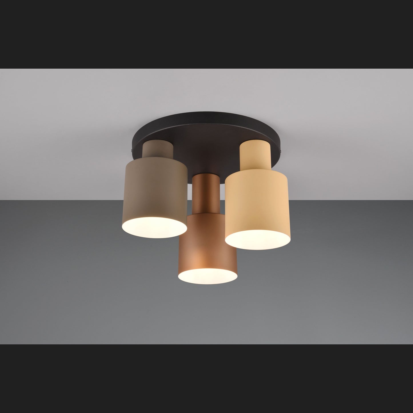 Agudo - Ceiling lamp - Taupe - Trio