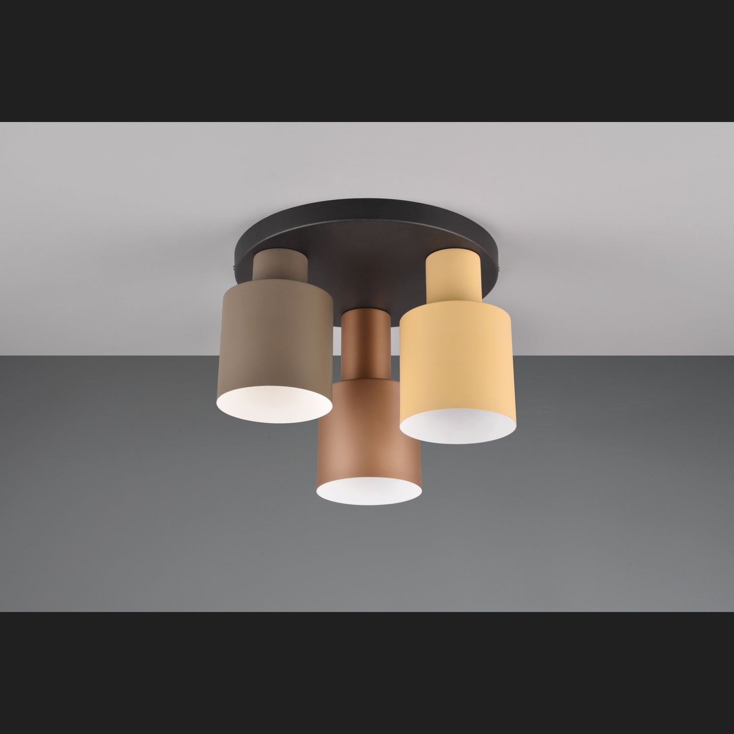 Agudo - Ceiling lamp - Taupe - Trio