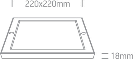 The Ultra Slim LED Panel Plafo