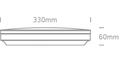The LED Slim Plafo Range Round