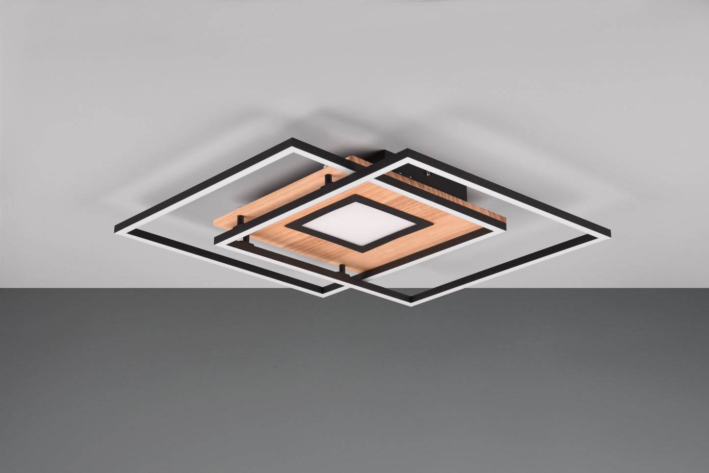 Via - Ceiling lamp - Wood Coloured - Trio