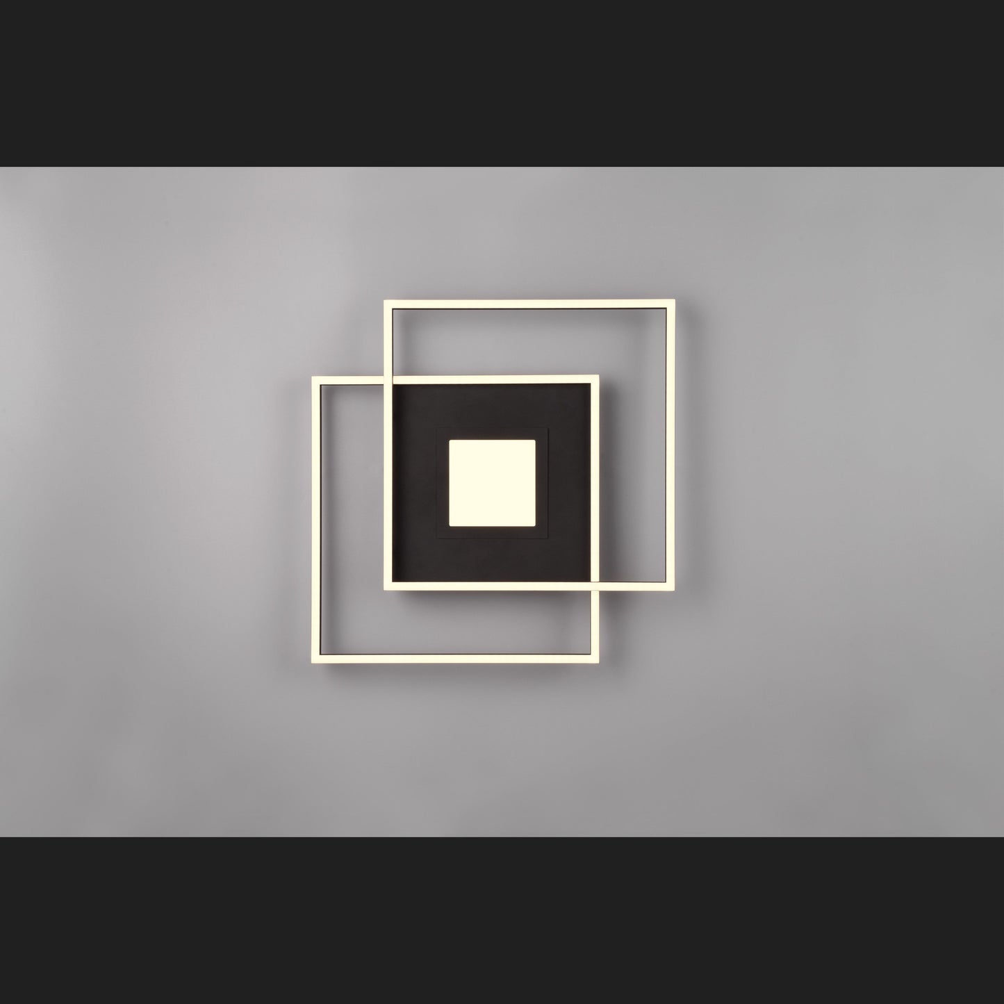 Via - Ceiling lamp - Black Matt - Trio