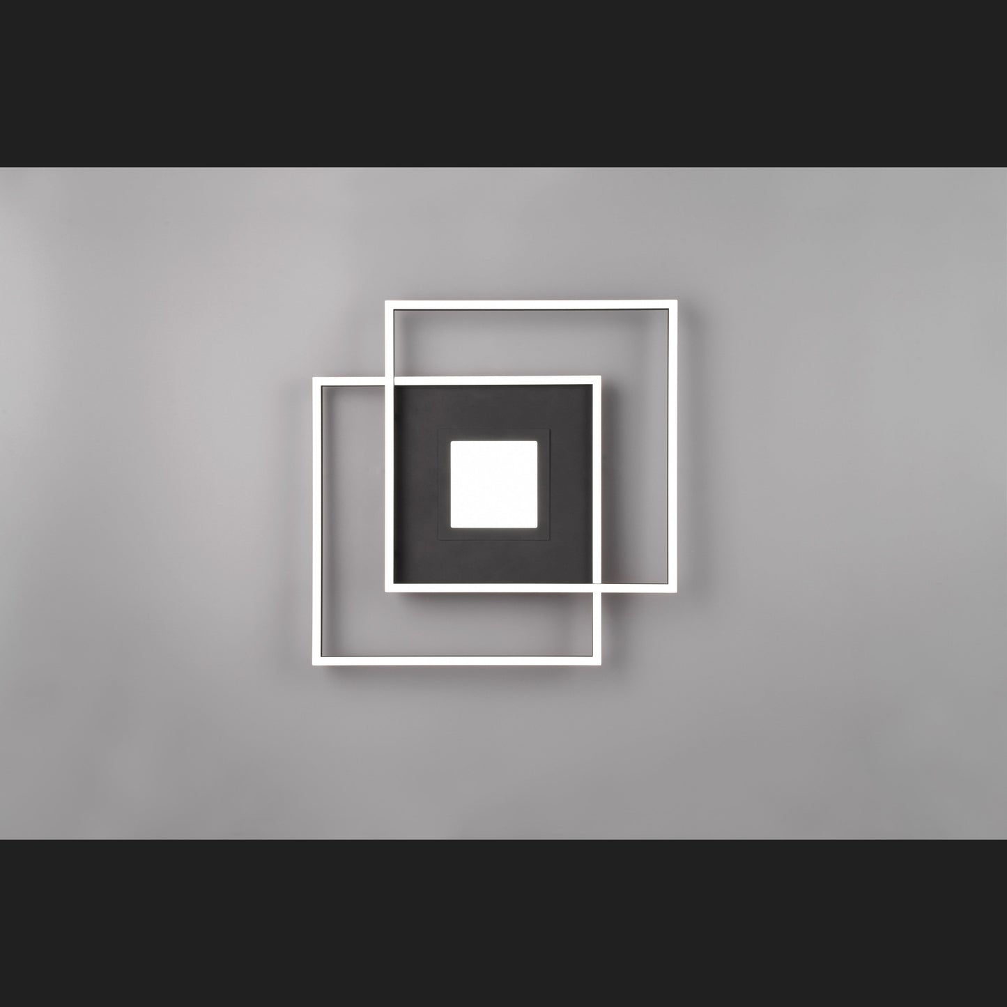 Via - Ceiling lamp - Black Matt - Trio