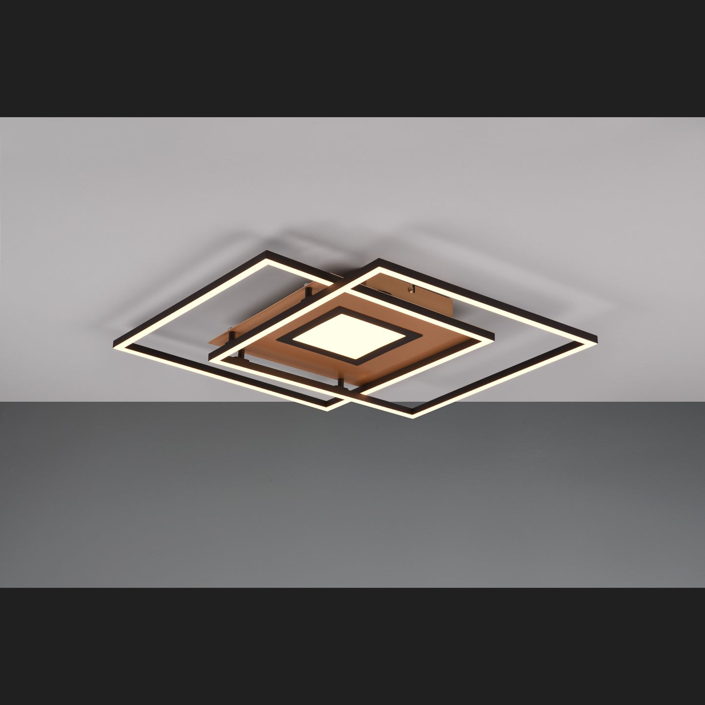 Via - Ceiling lamp - Brass Matt - Trio