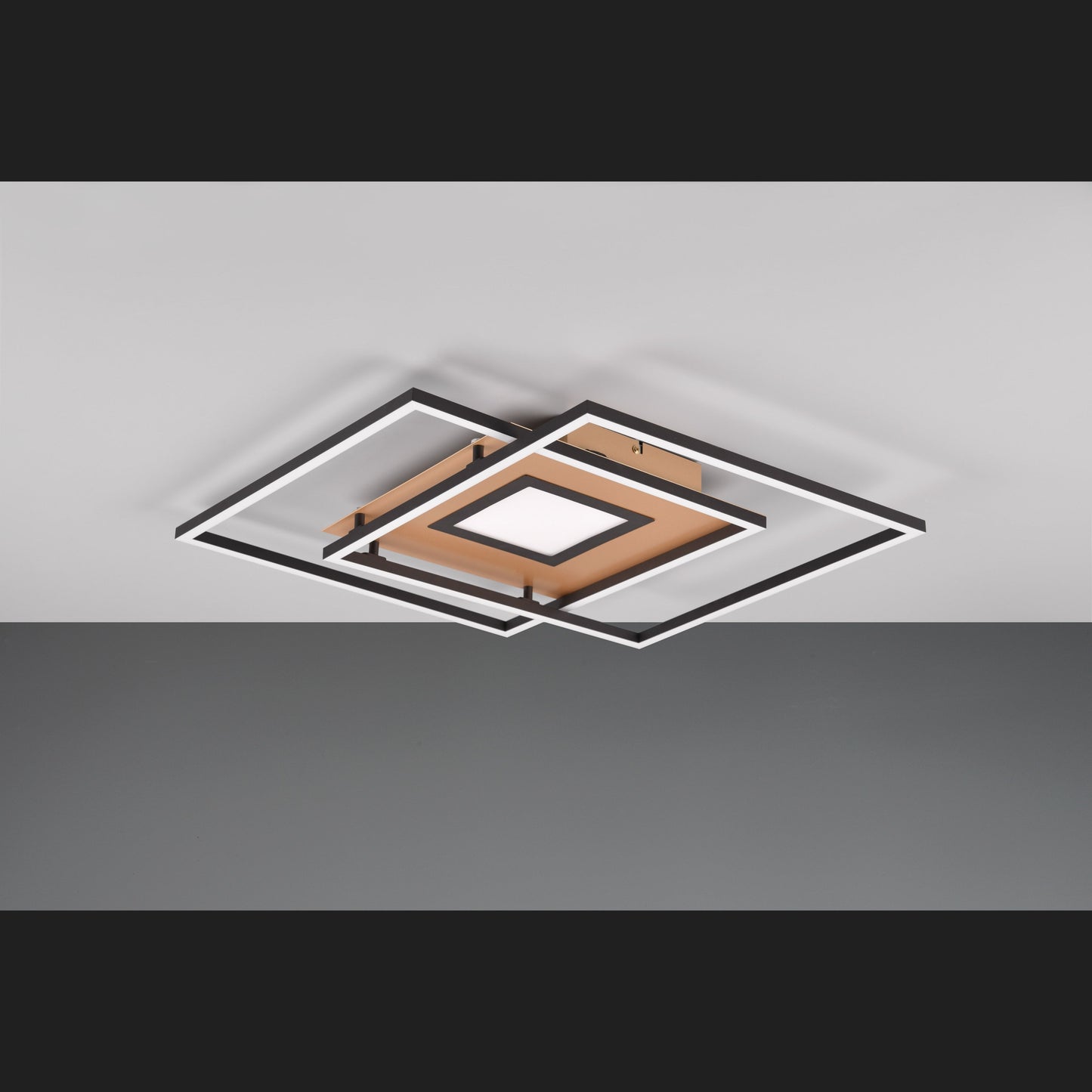 Via - Ceiling lamp - Brass Matt - Trio