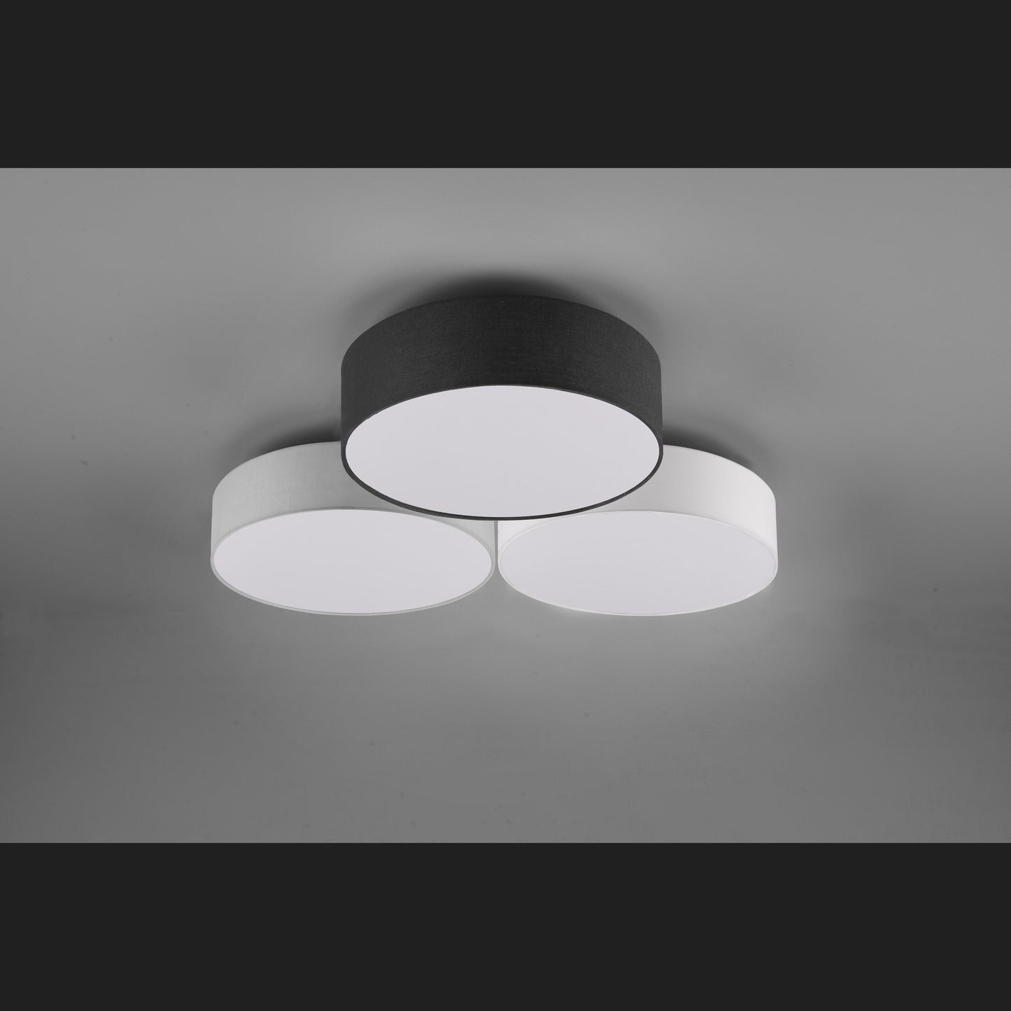 Lugano - Ceiling lamp - Grey - Trio