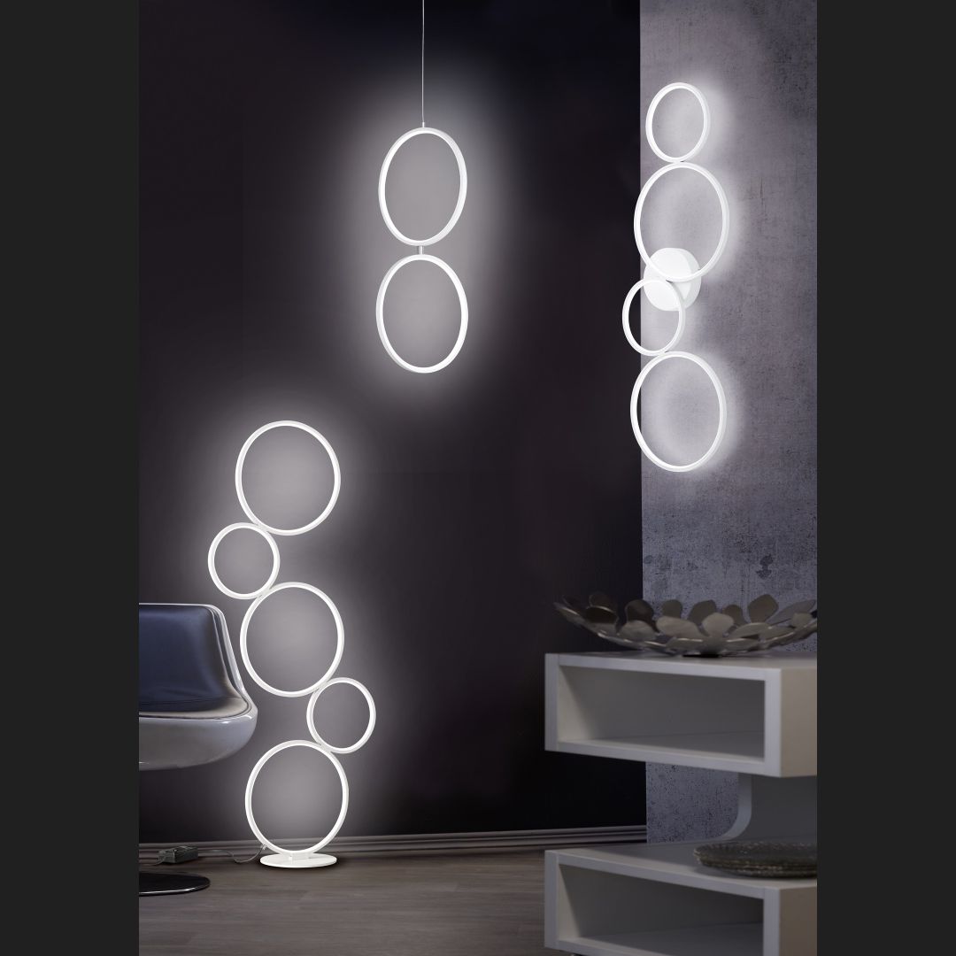Rondo - Ceiling lamp - White Matt - Trio