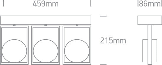The R111 GU10 Spots Natural aluminium
