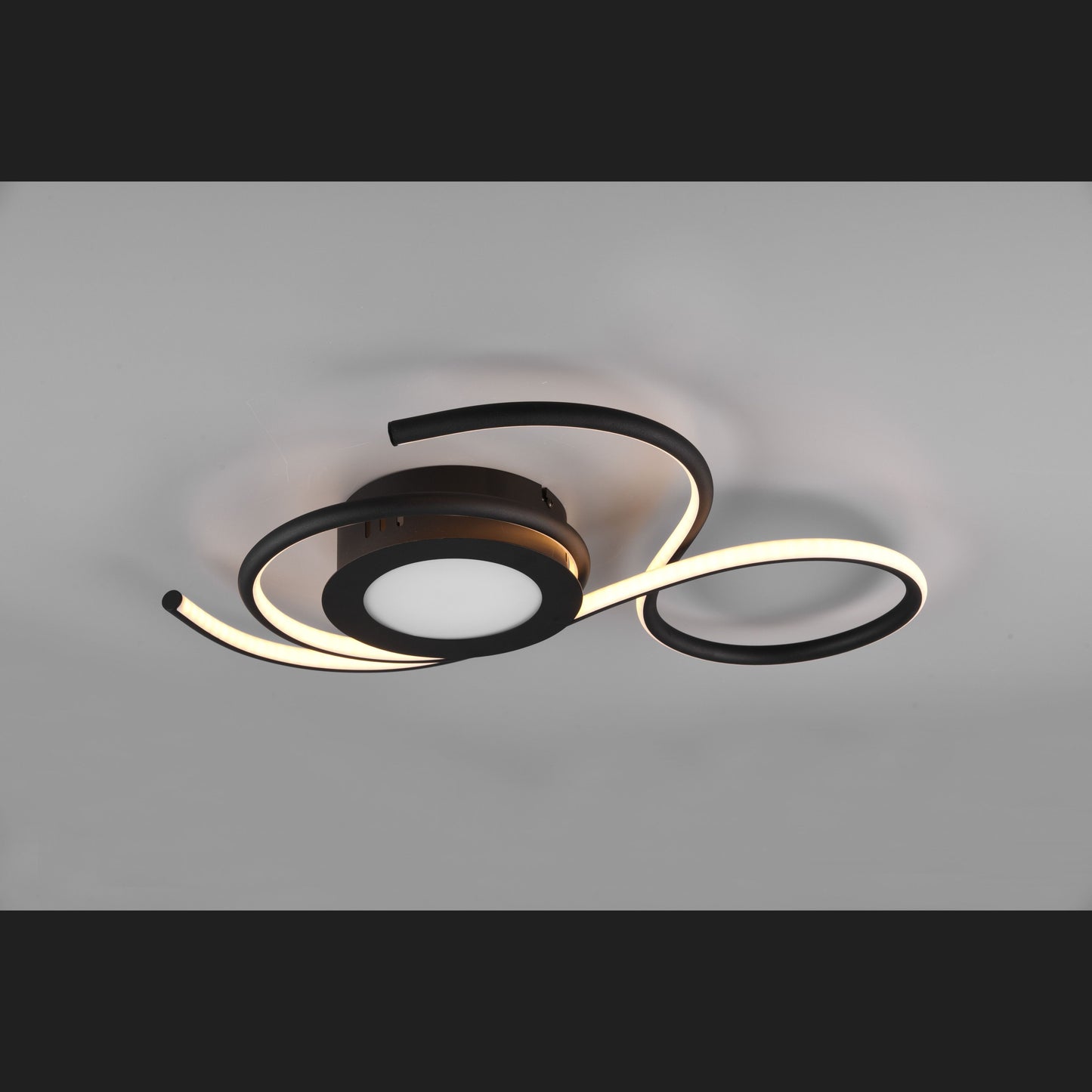 Jive - Ceiling lamp - Black Matt - Trio