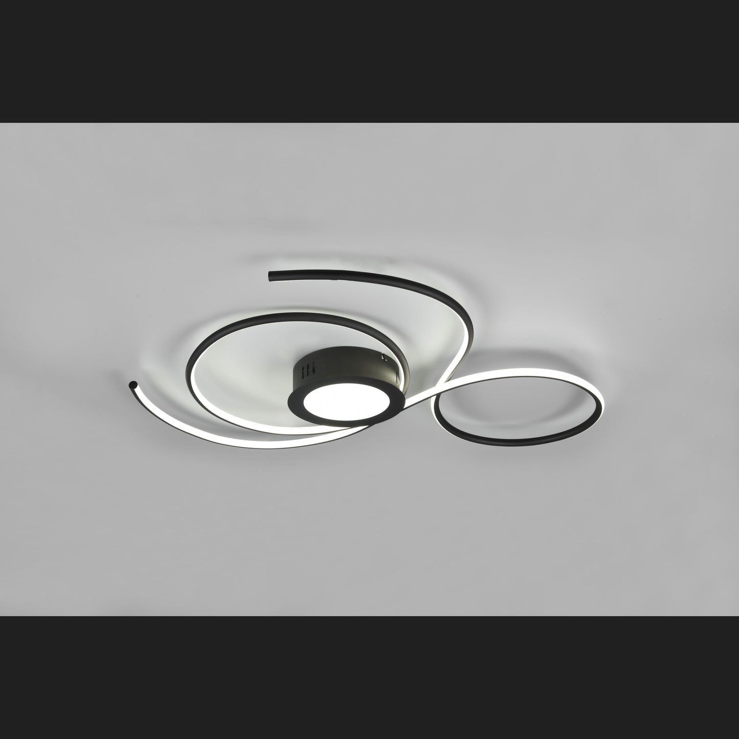 Jive - Ceiling lamp - Black Matt - Trio