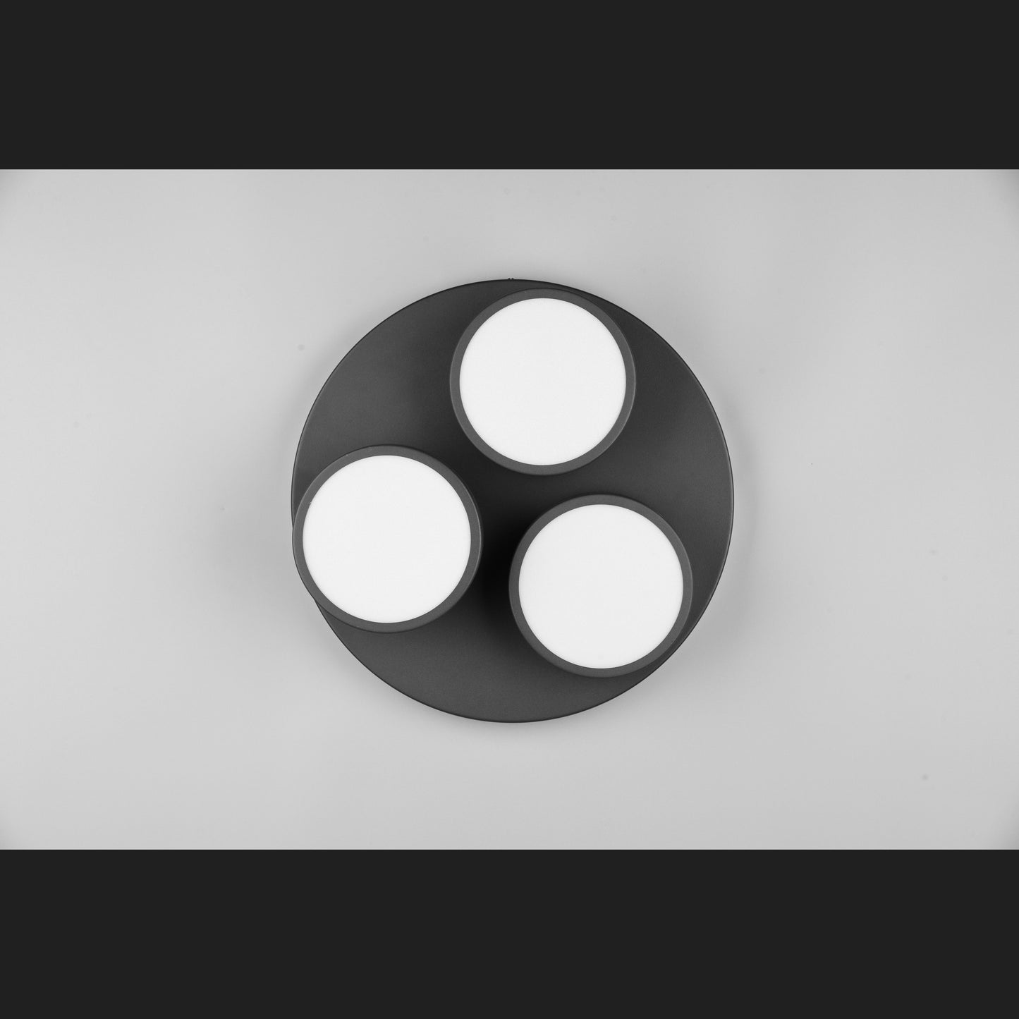 Franklin - Ceiling lamp - Anthracite - Trio