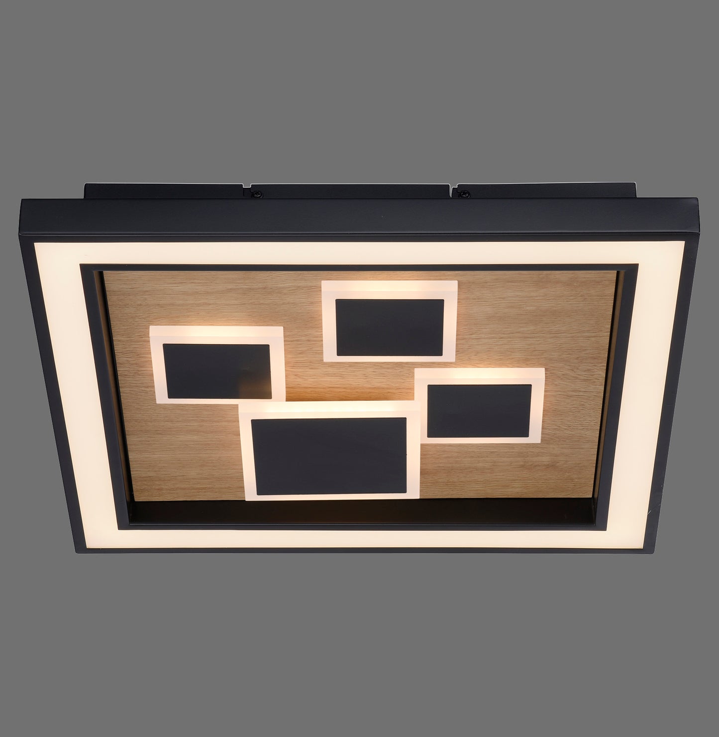 Eliza - Ceiling Light - Natural Wood - By Paul Neuhaus - (6283-79)