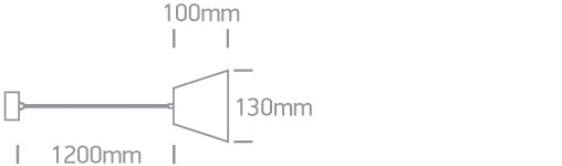 Gypsum Pendant