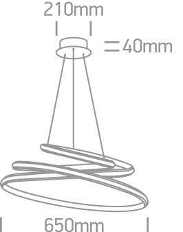 LED Pendant Rings