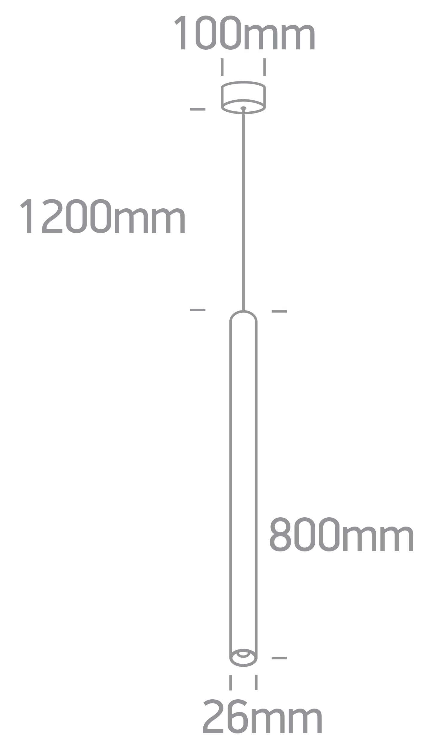 E27 Pendant Tubes