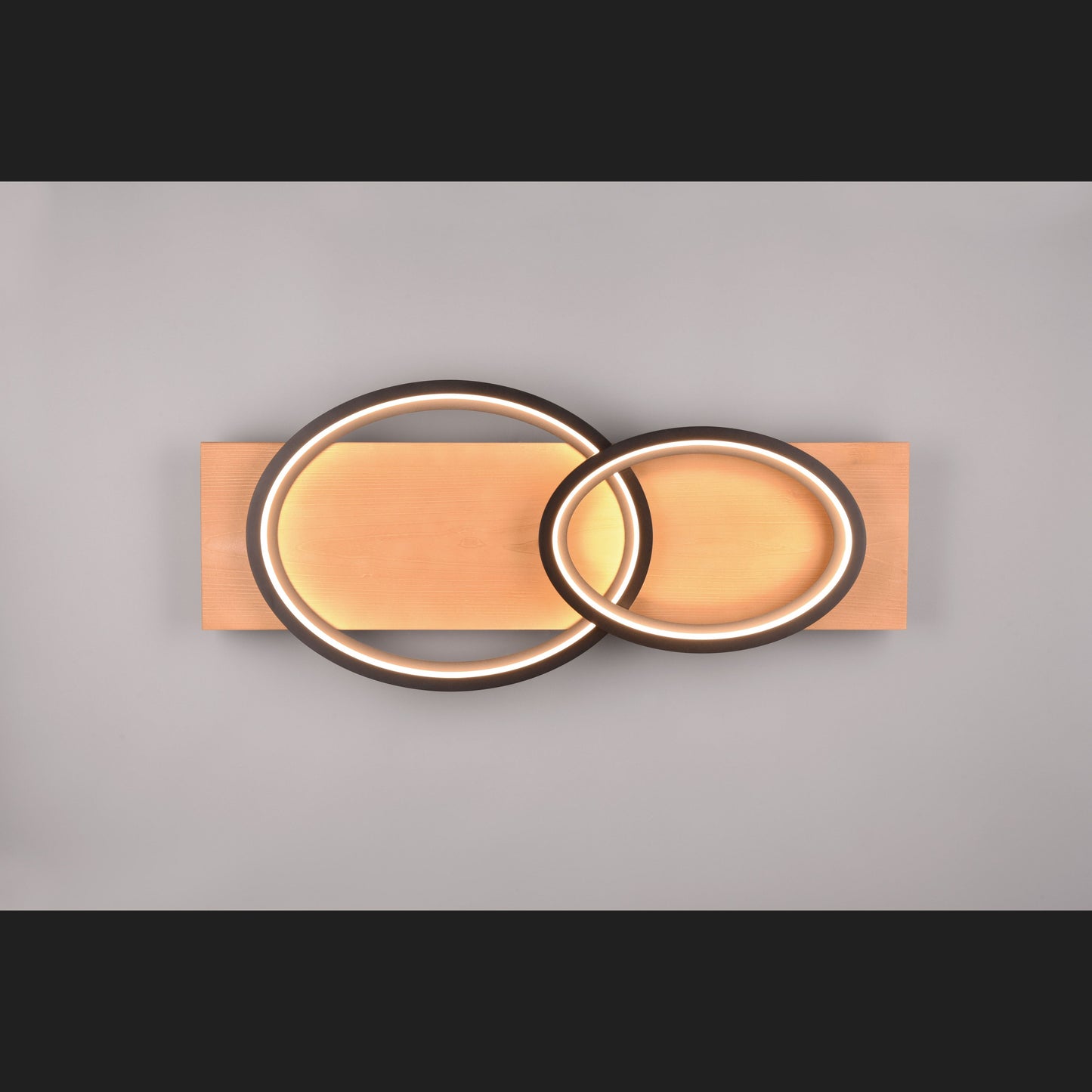 Barca - Ceiling lamp - Black Matt - Trio