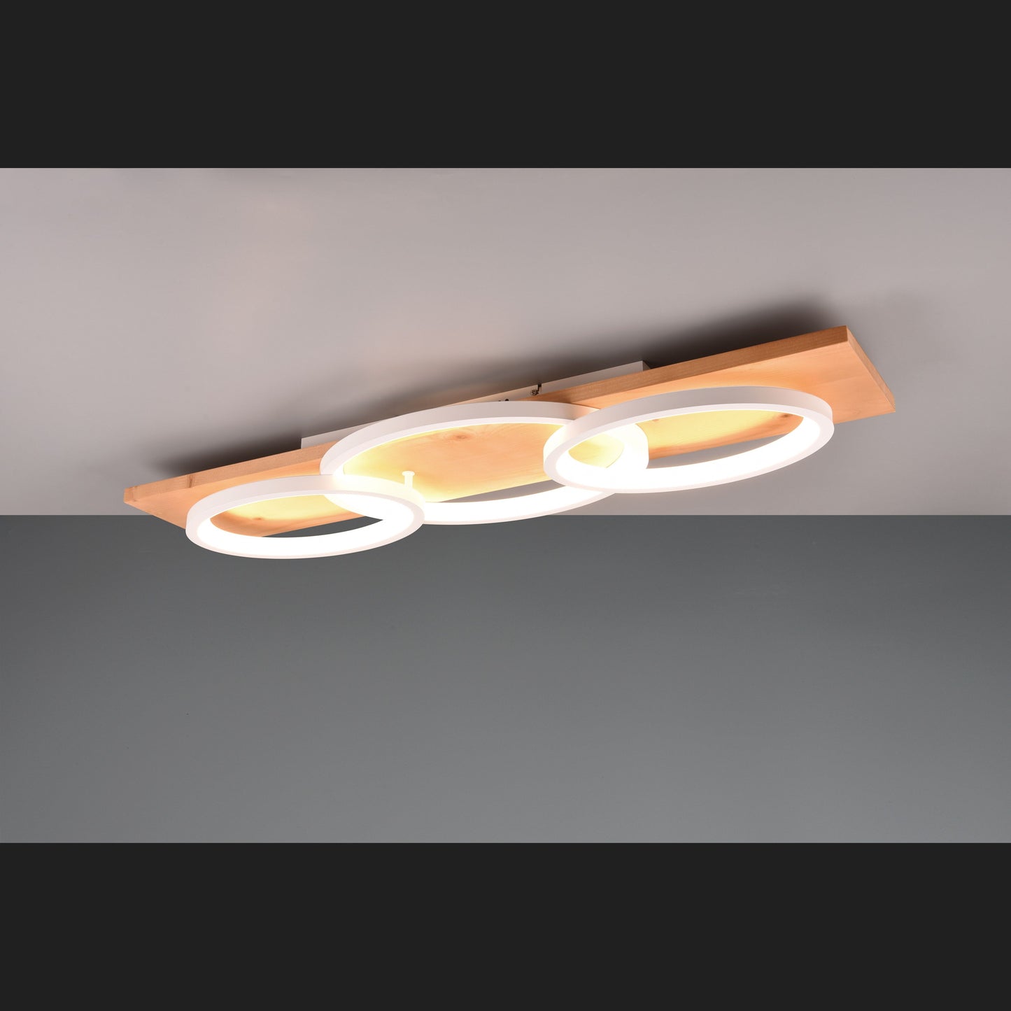 Barca - Ceiling lamp - White Matt - Trio
