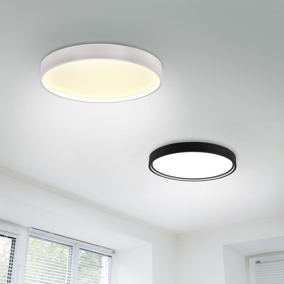 Doha - Ceiling lamp - White Matt - Trio