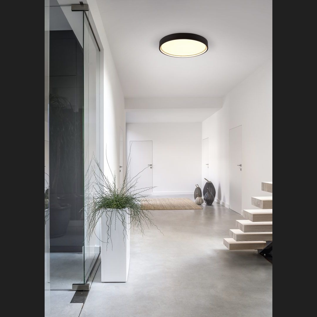Doha - Ceiling lamp - Black Matt - Trio