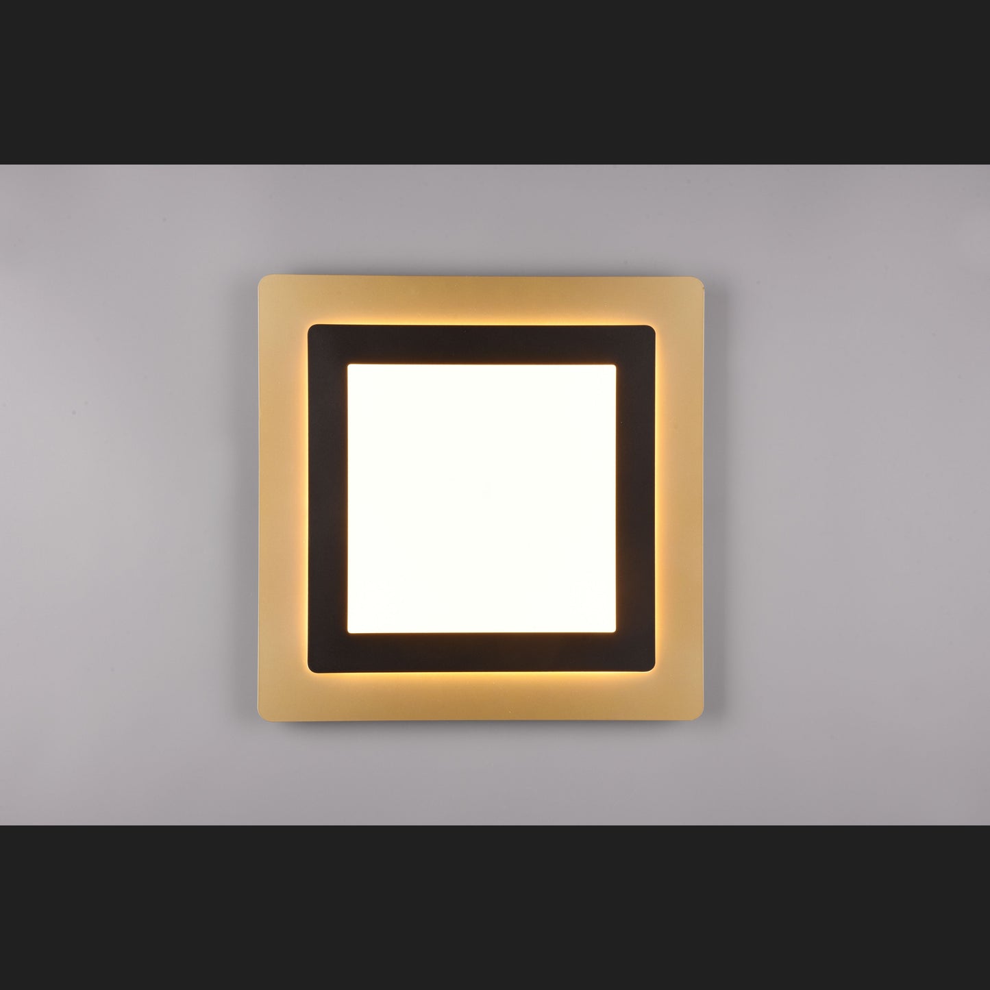 Morgan - Ceiling lamp - Black - Gold - Trio