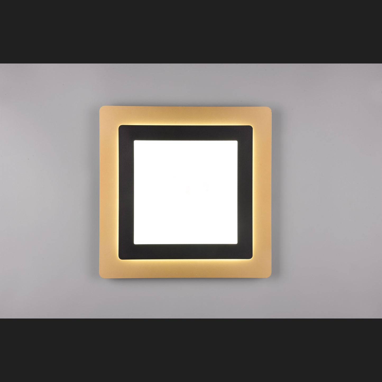 Morgan - Ceiling lamp - Black - Gold - Trio