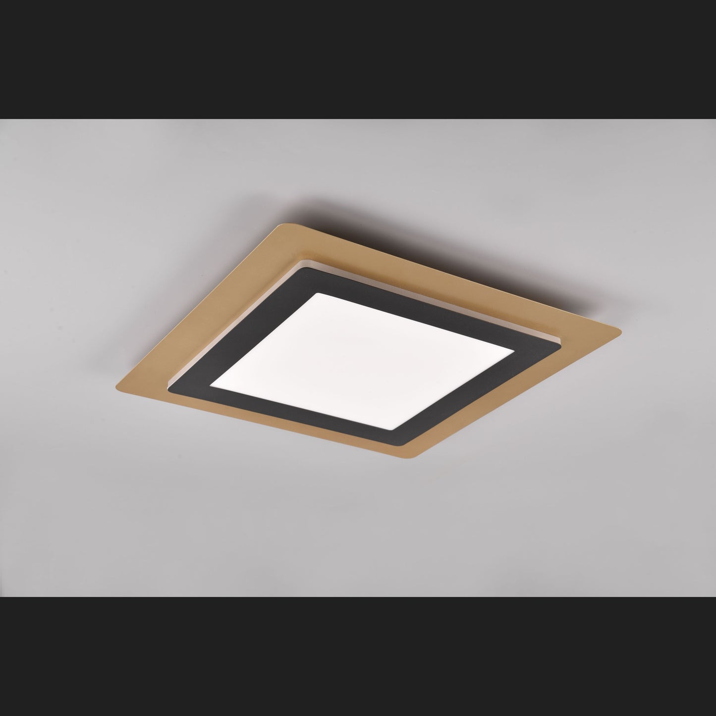 Morgan - Ceiling lamp - Black - Gold - Trio