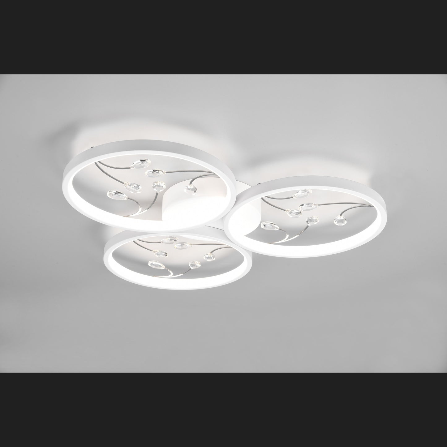 Groovy - Ceiling lamp - White Matt - Trio