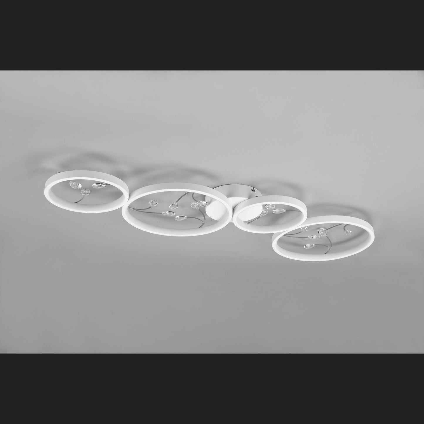 Groovy - Ceiling lamp - White Matt - Trio