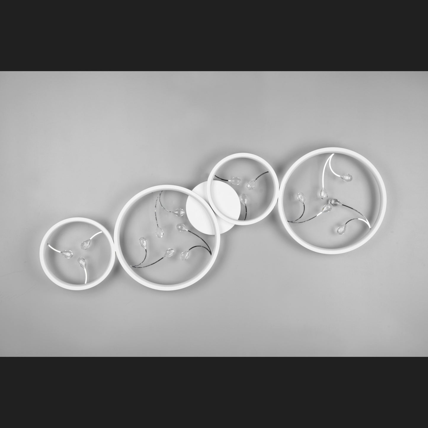 Groovy - Ceiling lamp - White Matt - Trio