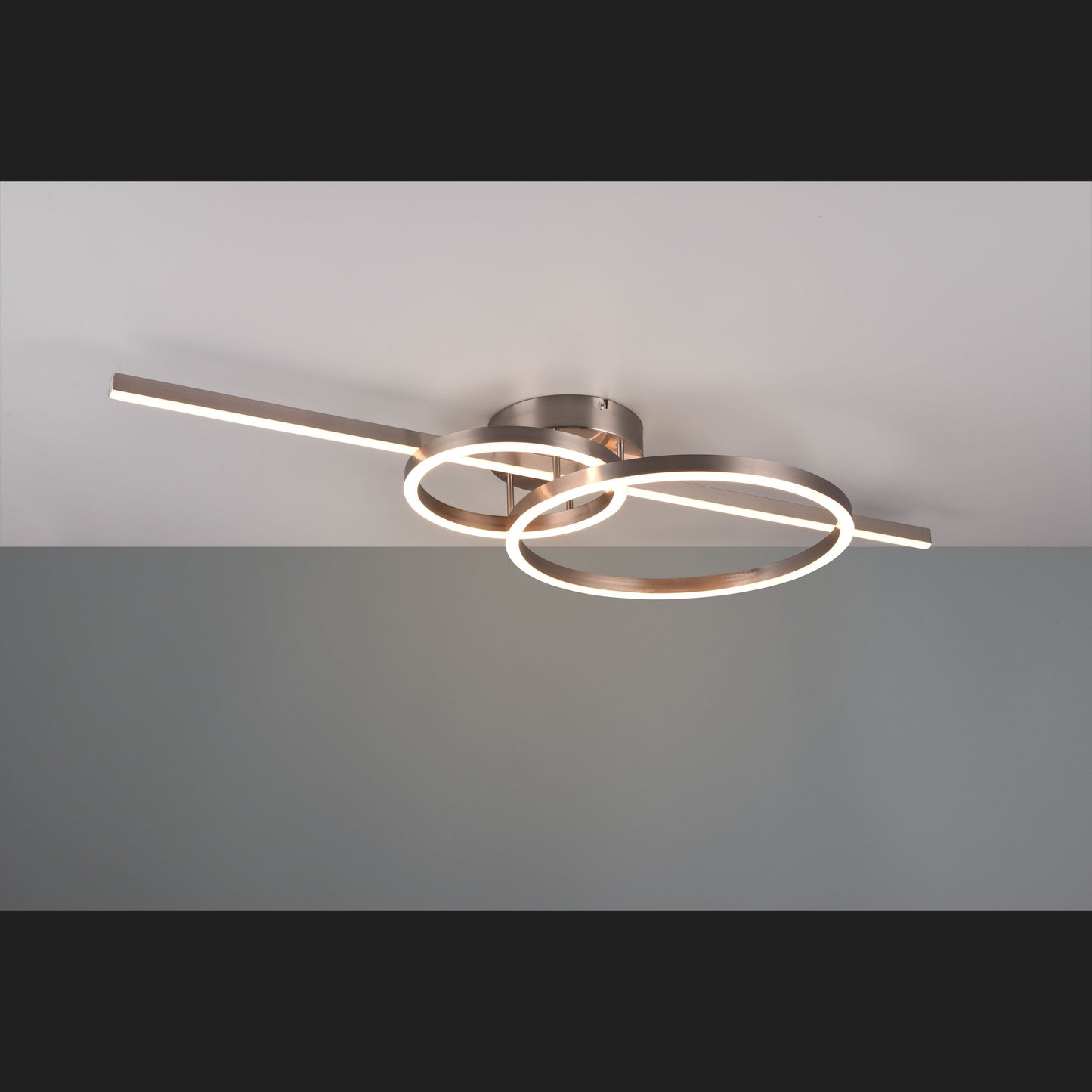 Montilla - Ceiling lamp - Nickel Matt - Trio