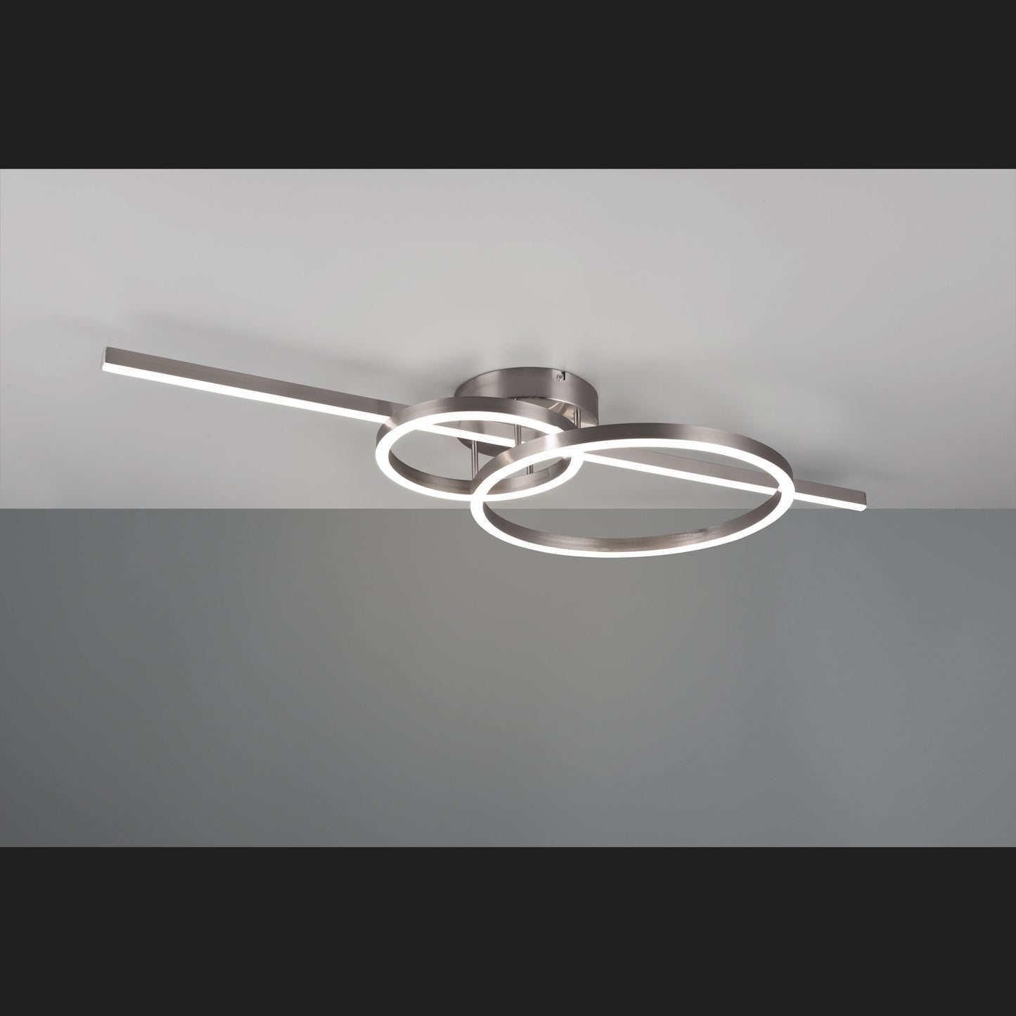 Montilla - Ceiling lamp - Nickel Matt - Trio