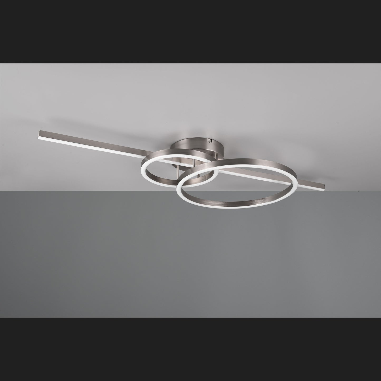Montilla - Ceiling lamp - Nickel Matt - Trio