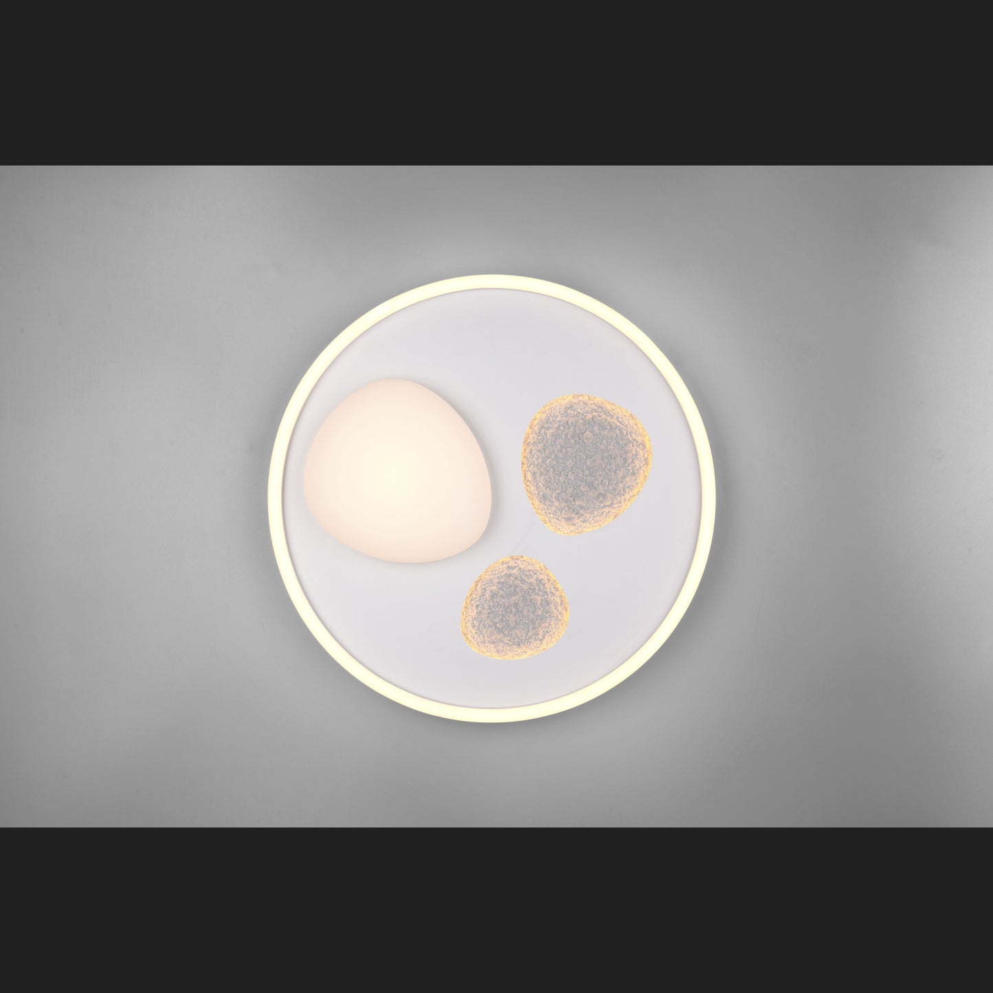 Pebble - Ceiling Lamp - White Matt - Trio - 643110131