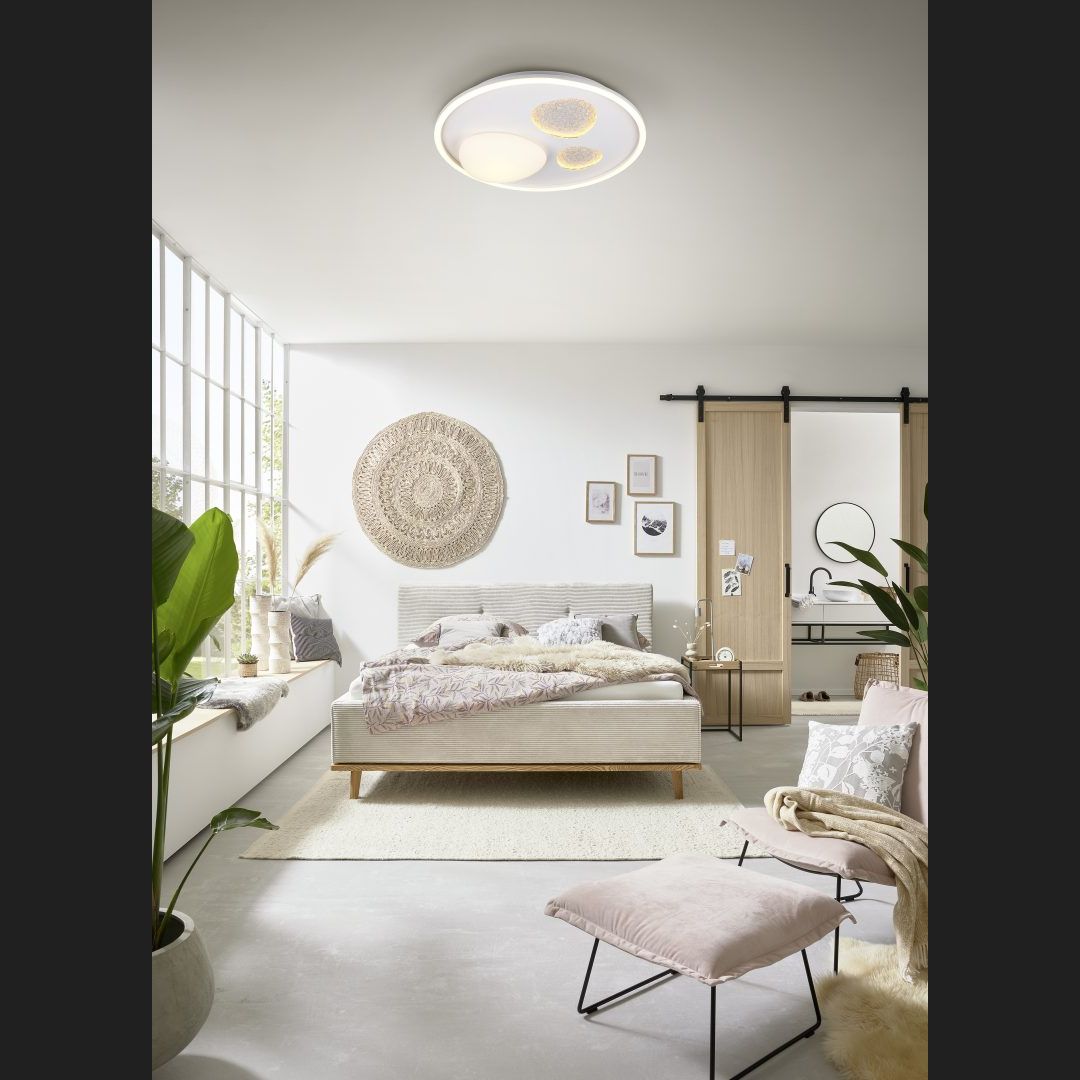 Pebble - Ceiling Lamp - White Matt - Trio - 643110131