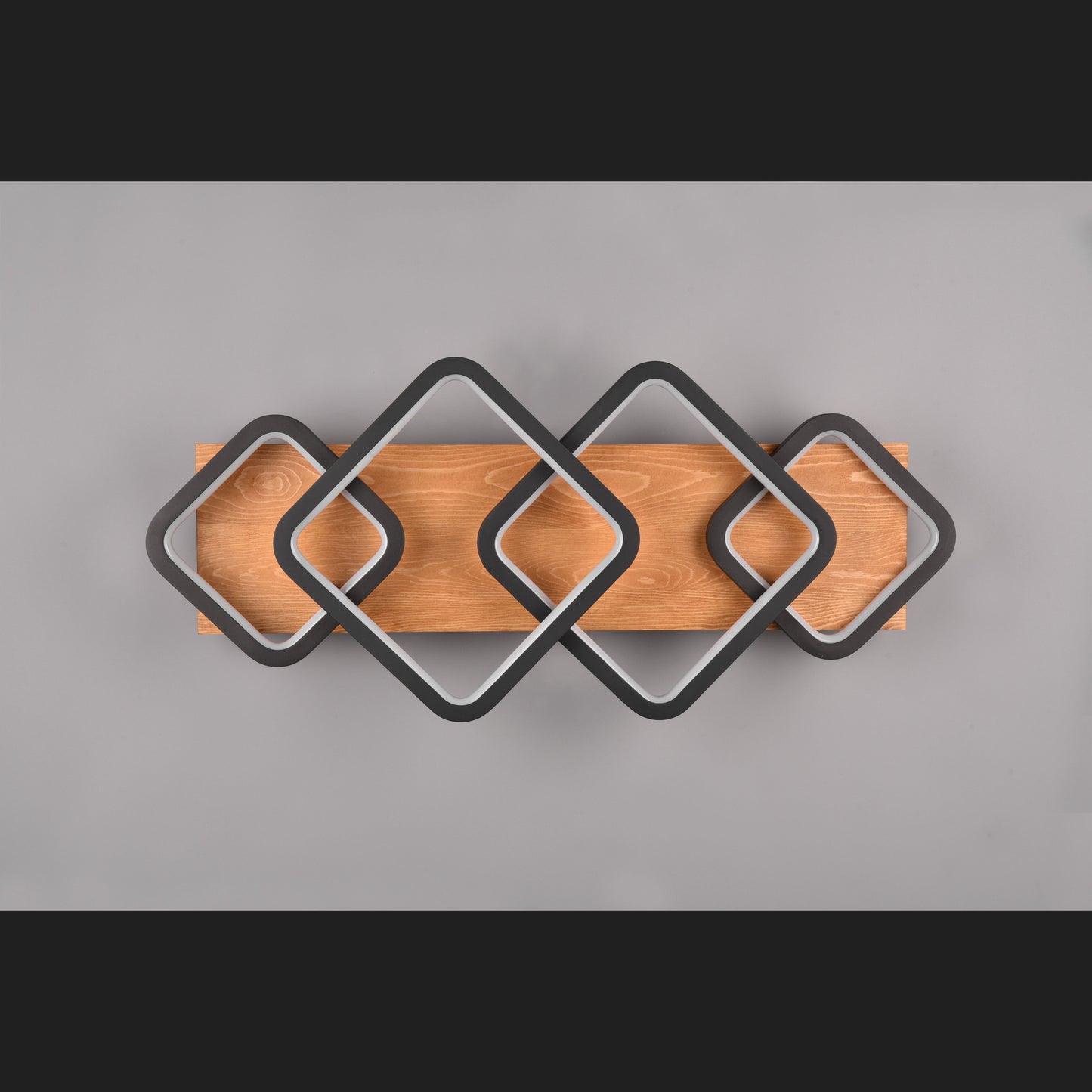 Rama - Ceiling lamp - Black Matt - Trio