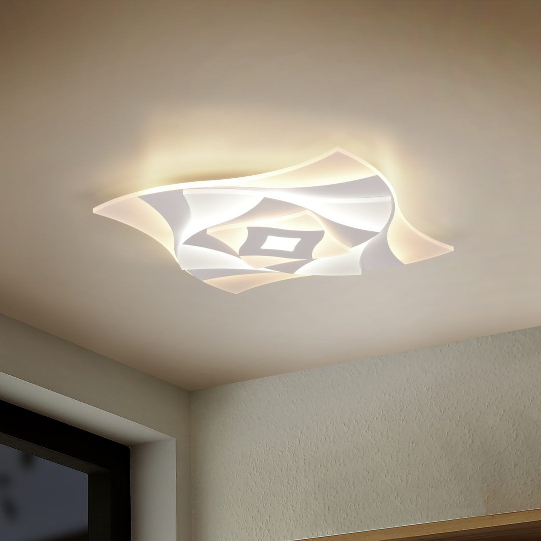 Akita - Ceiling lamp - White Matt - Trio
