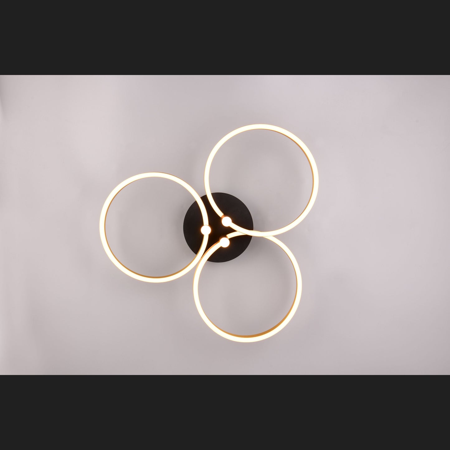 Caruso - Ceiling Lamp - Black Gold - Trio - 648110680