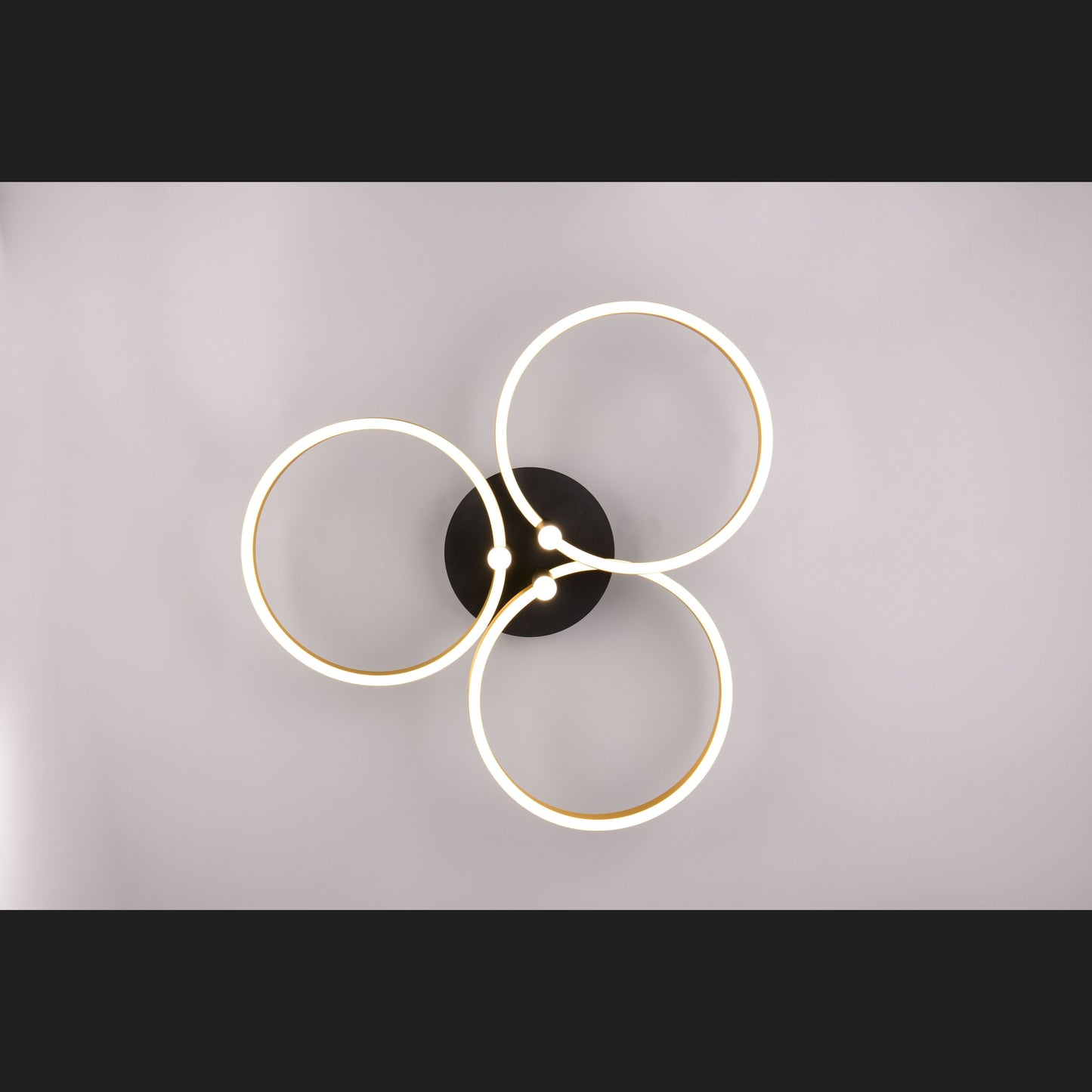 Caruso - Ceiling Lamp - Black Gold - Trio - 648110680