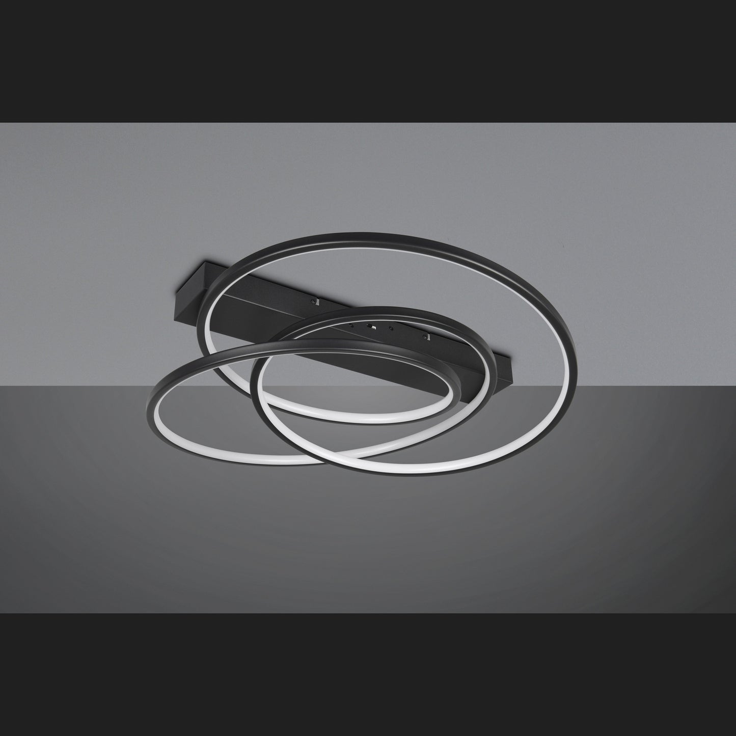 Darvin - Ceiling Lamp - Black Matt - Trio - 649110132