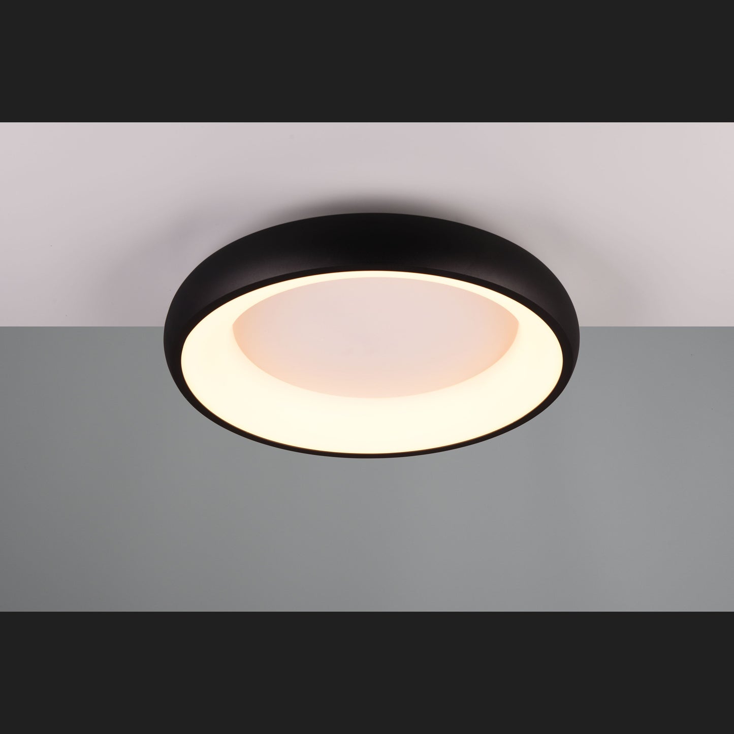 Cardona - Ceiling Lamp - Black Matt - Trio - 649614532