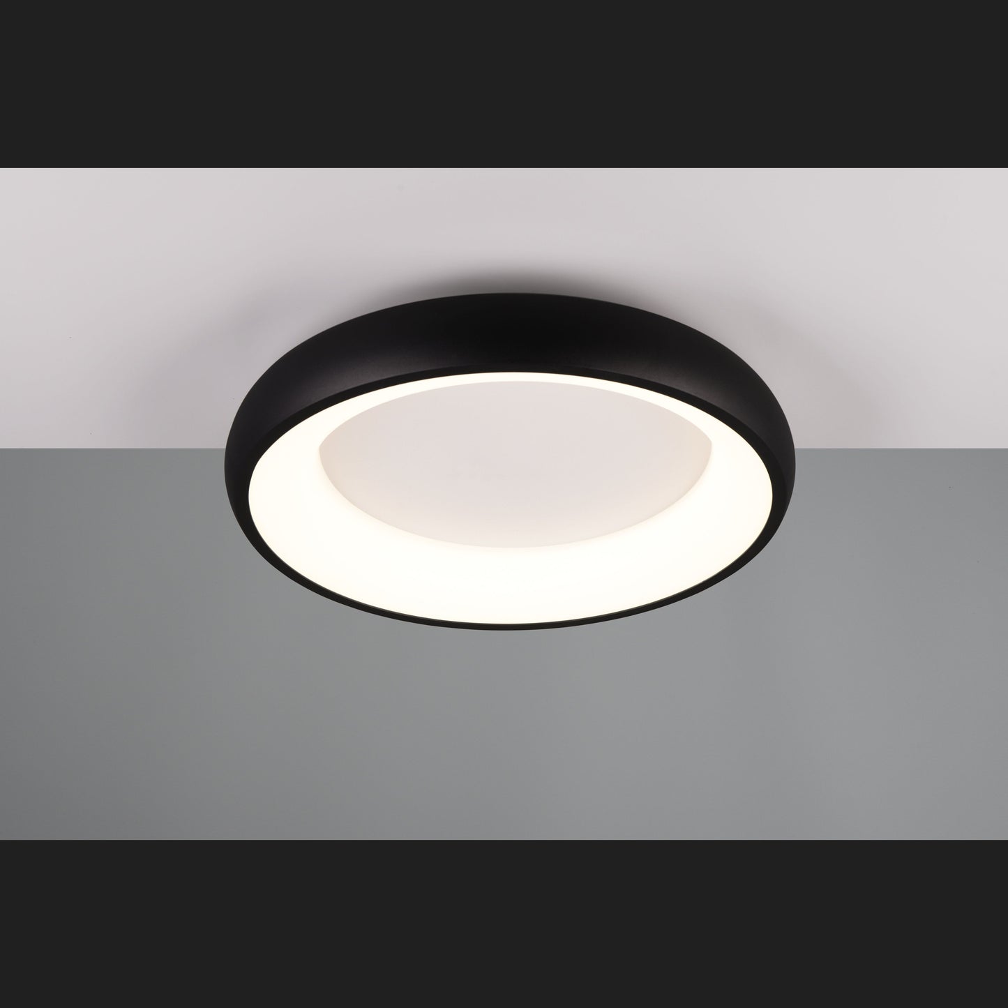 Cardona - Ceiling Lamp - Black Matt - Trio - 649614532