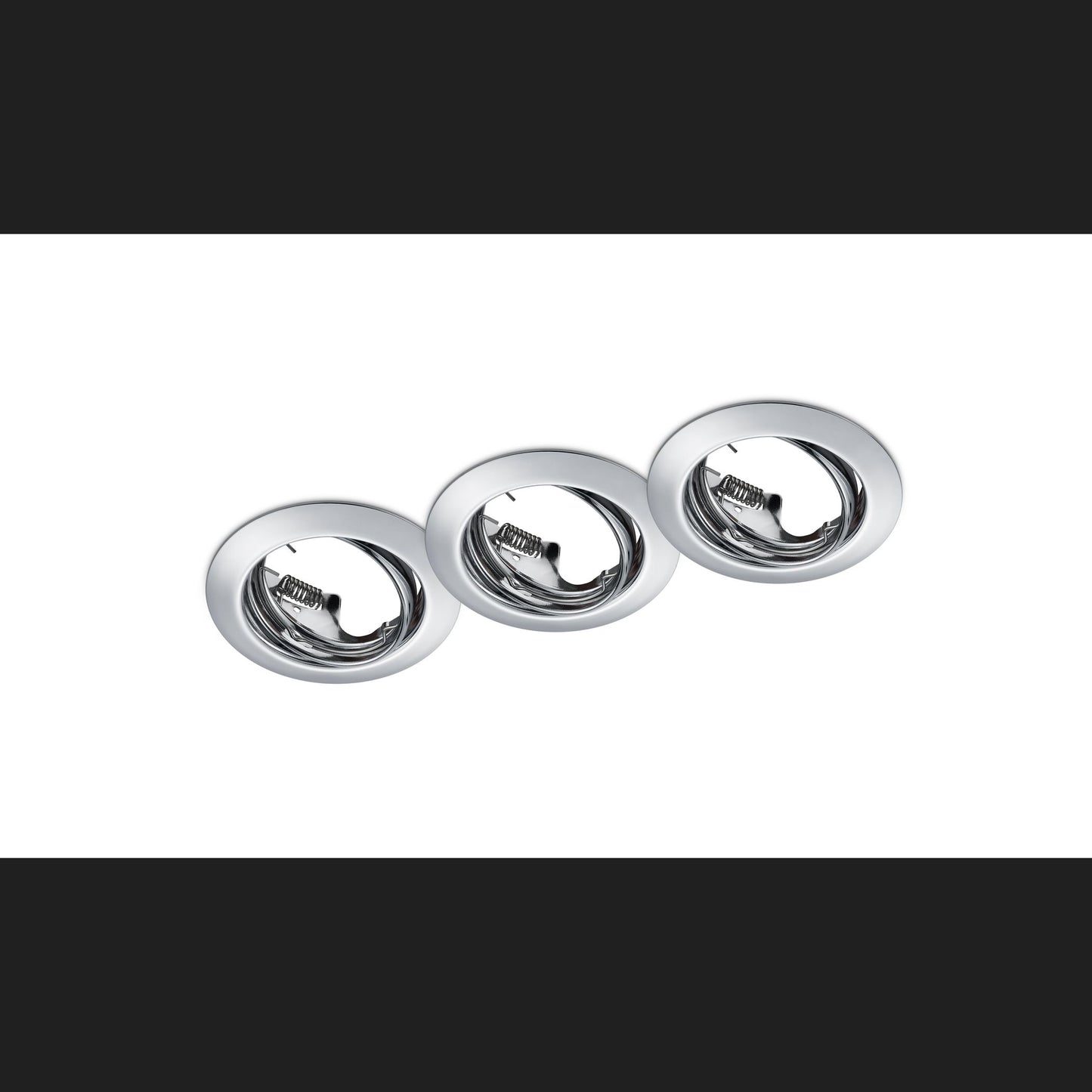 Jura - Recessed lighting - Chrome - Trio