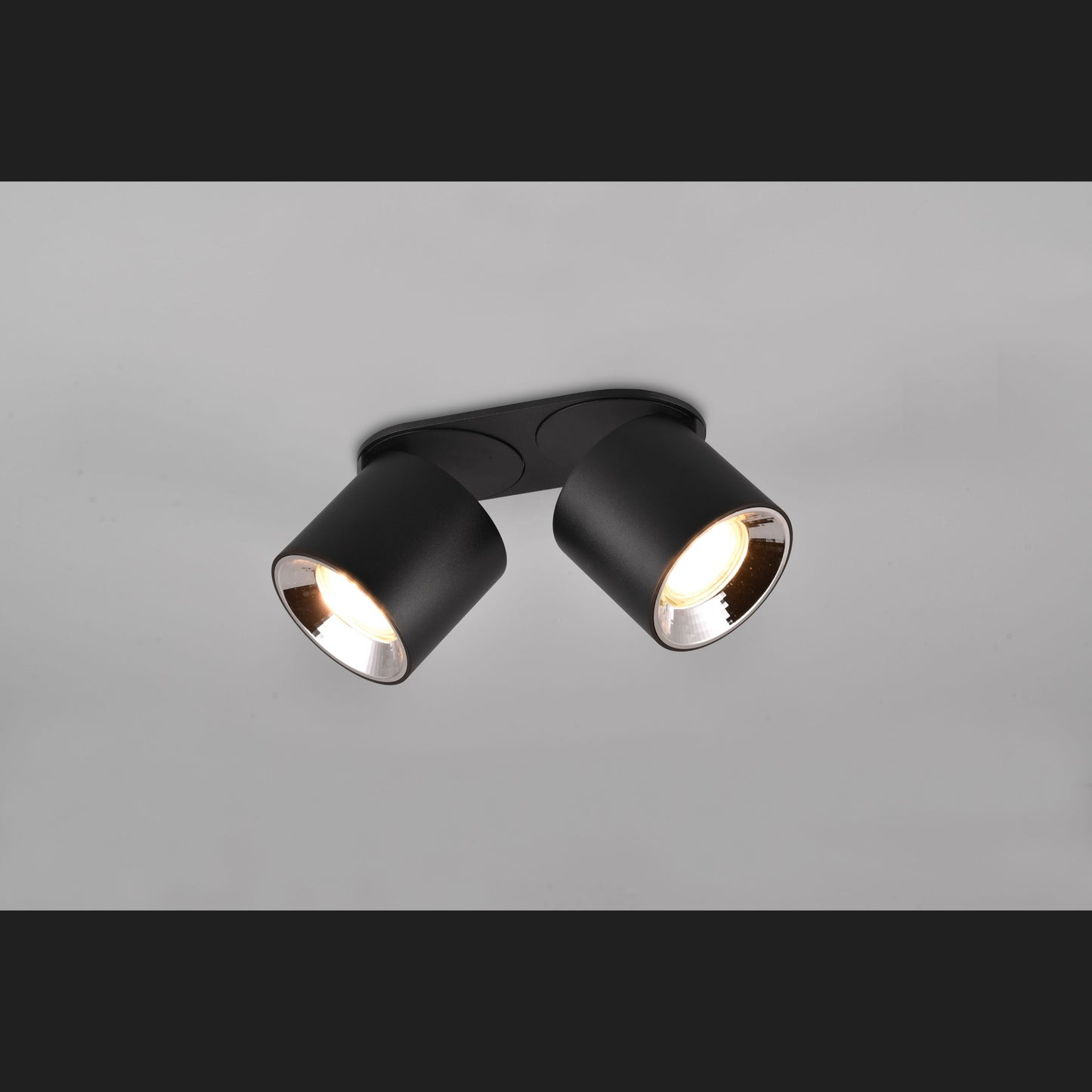 Guayana - Ceiling lamp - Black Matt - Trio
