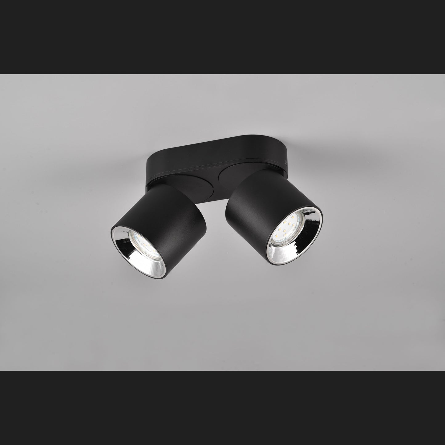 Guayana - Ceiling lamp - Black Matt - Trio