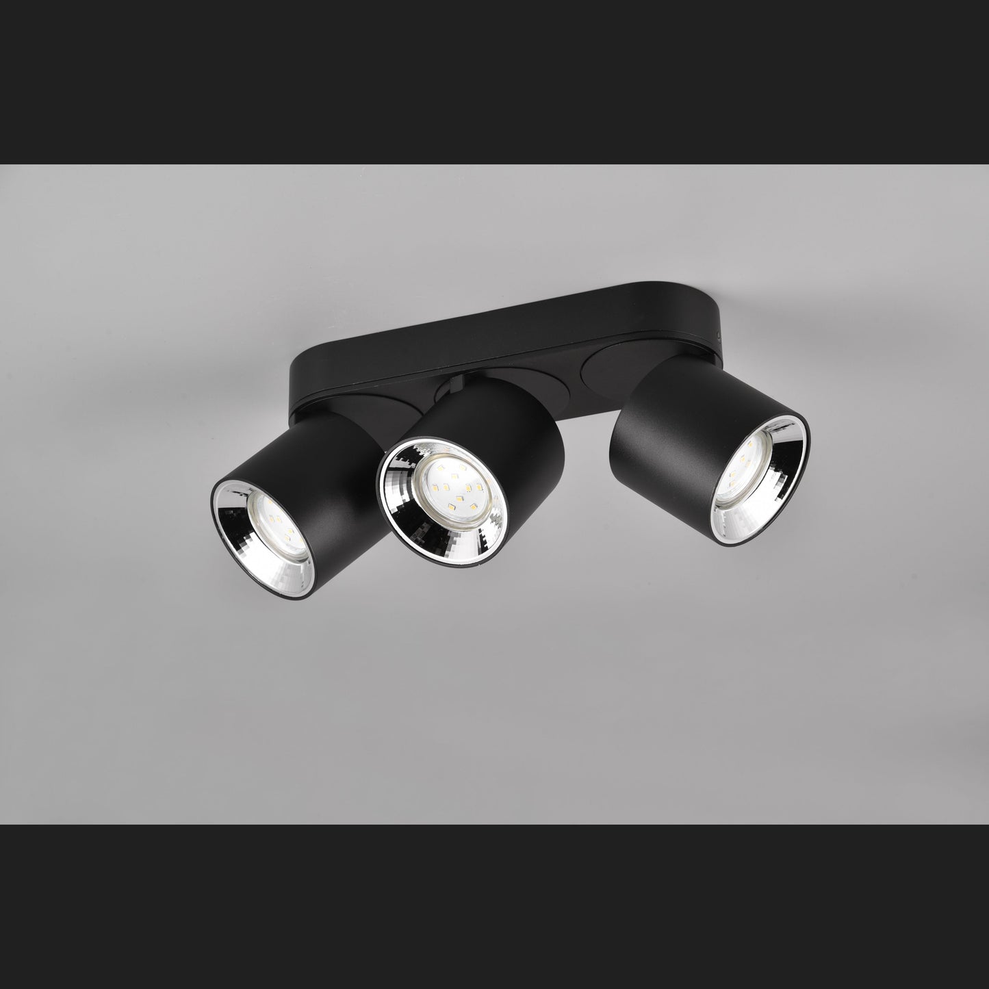 Guayana - Ceiling lamp - Black Matt - Trio