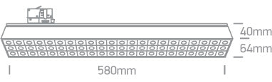 High Power Linear Track Light